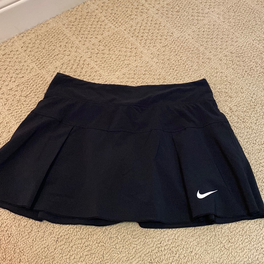 black nike tennis skirt